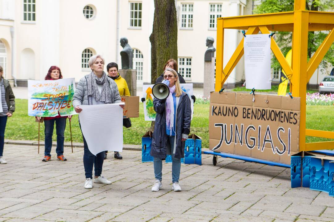 Bendruomenių pilietinio nepasitenkinimo akcija Kaune