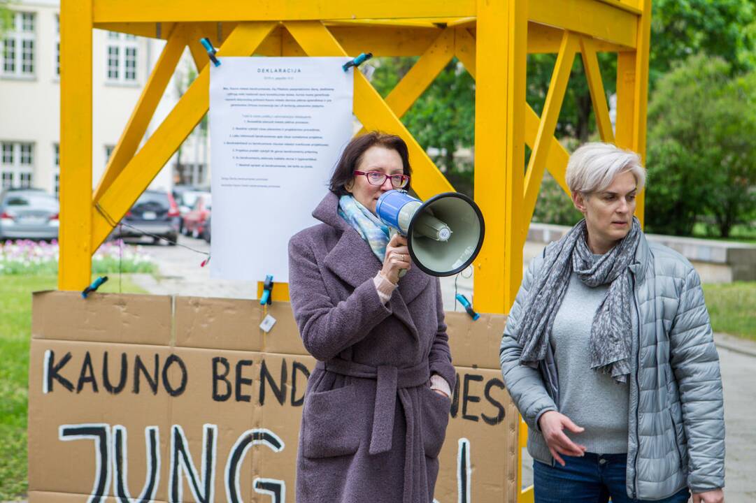 Bendruomenių pilietinio nepasitenkinimo akcija Kaune