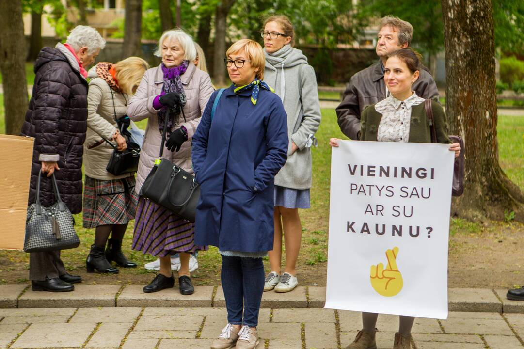 Bendruomenių pilietinio nepasitenkinimo akcija Kaune