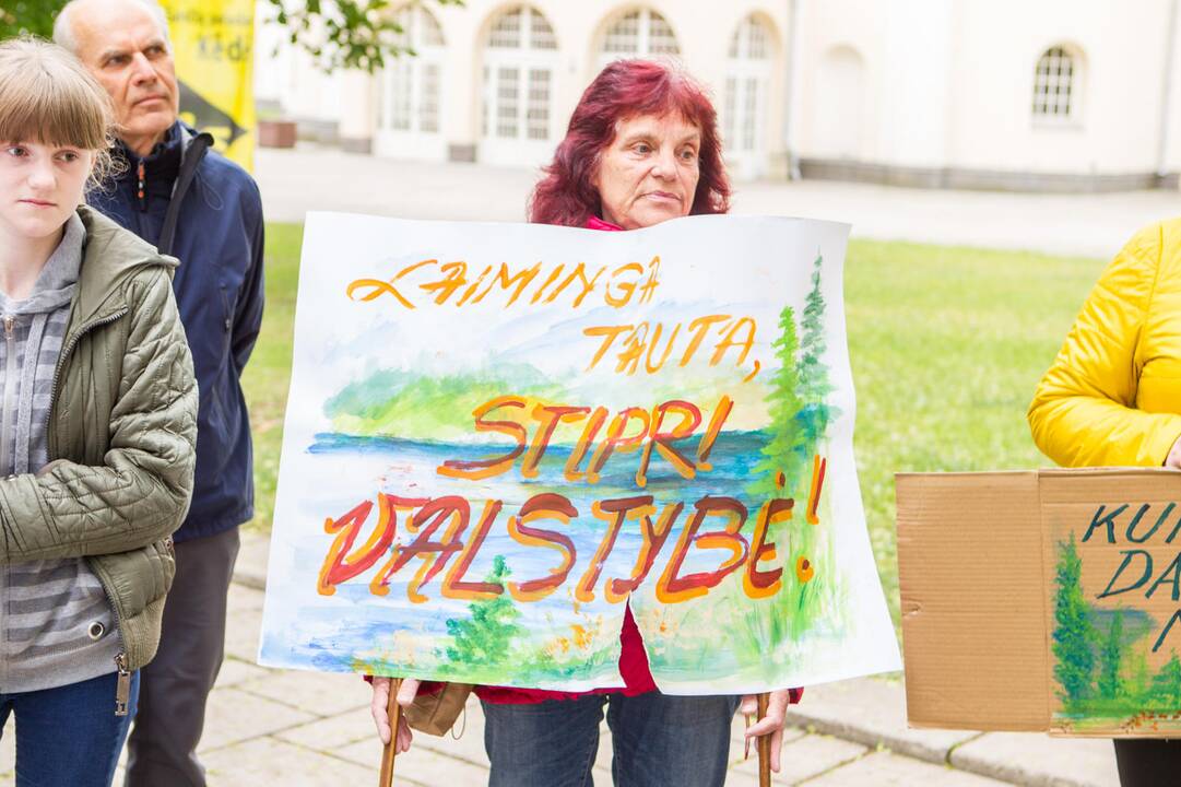 Bendruomenių pilietinio nepasitenkinimo akcija Kaune