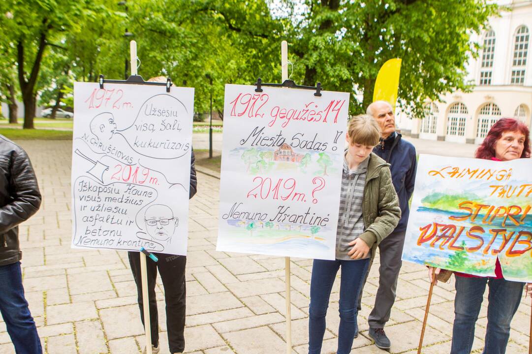 Bendruomenių pilietinio nepasitenkinimo akcija Kaune