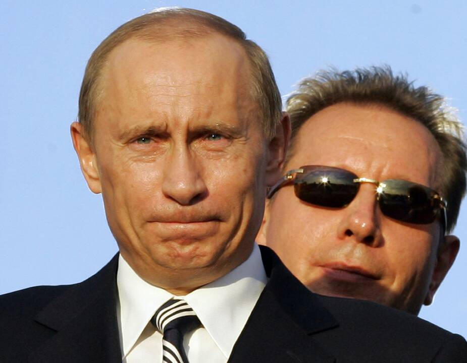 Viktoras Zolotovas ir Vladimiras Putinas