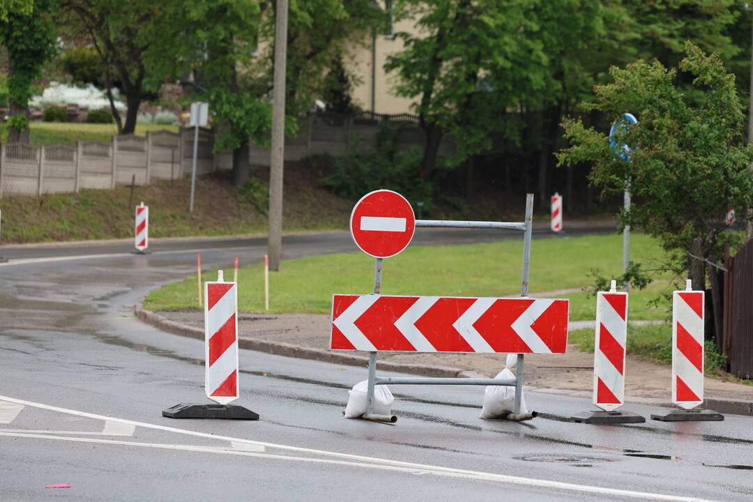 Dėl rekonstrukcijos Kaune uždaroma Linkuvos gatvės įkalnė