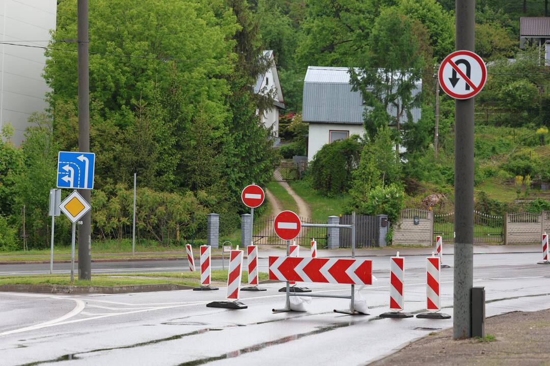 Dėl rekonstrukcijos Kaune uždaroma Linkuvos gatvės įkalnė