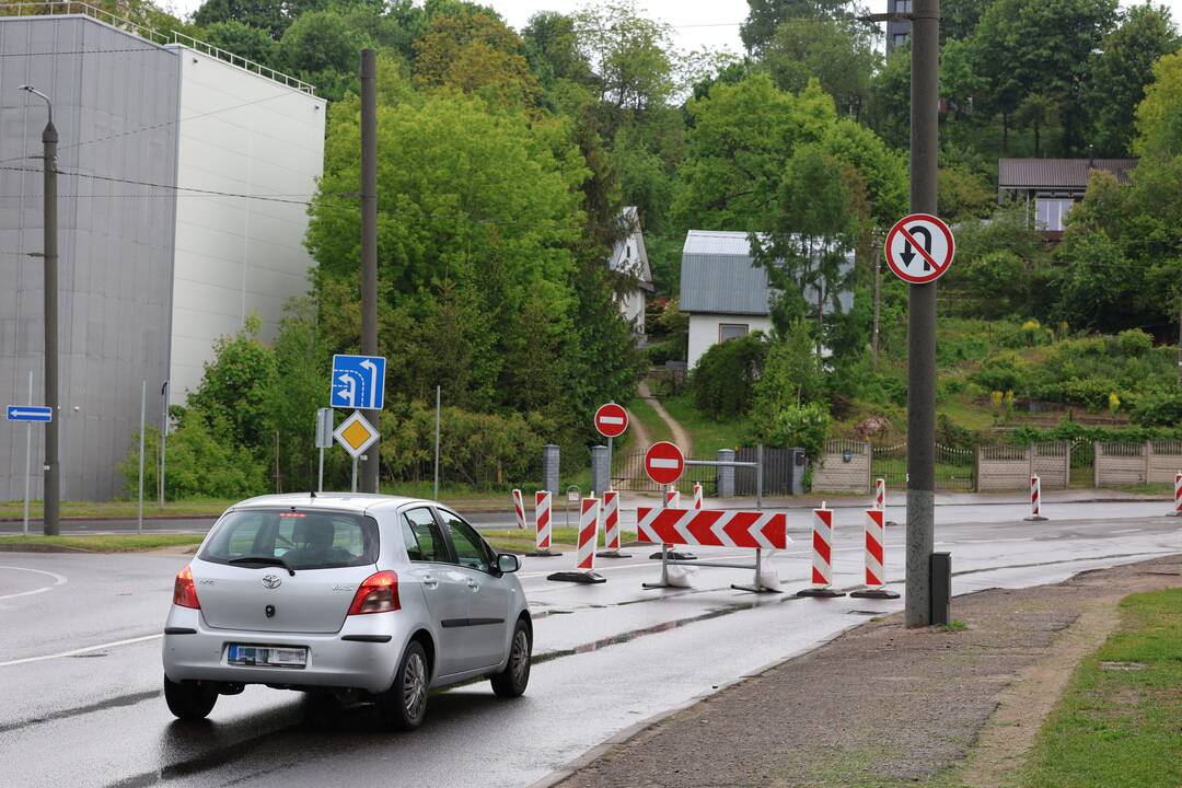 Dėl rekonstrukcijos Kaune uždaroma Linkuvos gatvės įkalnė