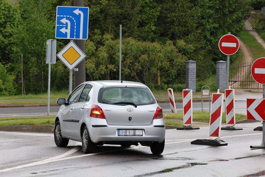 Dėl rekonstrukcijos Kaune uždaroma Linkuvos gatvės įkalnė
