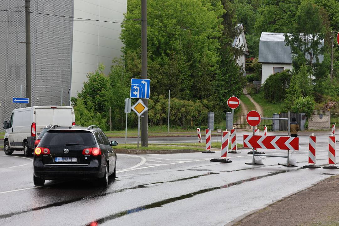 Dėl rekonstrukcijos Kaune uždaroma Linkuvos gatvės įkalnė