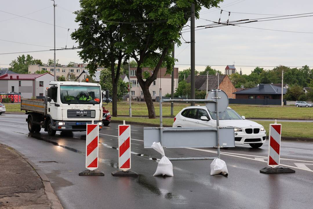 Dėl rekonstrukcijos Kaune uždaroma Linkuvos gatvės įkalnė