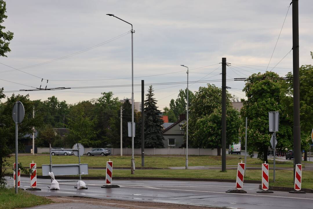 Dėl rekonstrukcijos Kaune uždaroma Linkuvos gatvės įkalnė