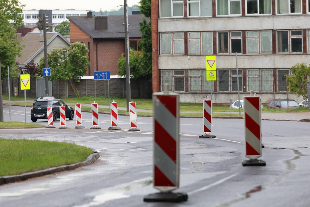 Dėl rekonstrukcijos Kaune uždaroma Linkuvos gatvės įkalnė