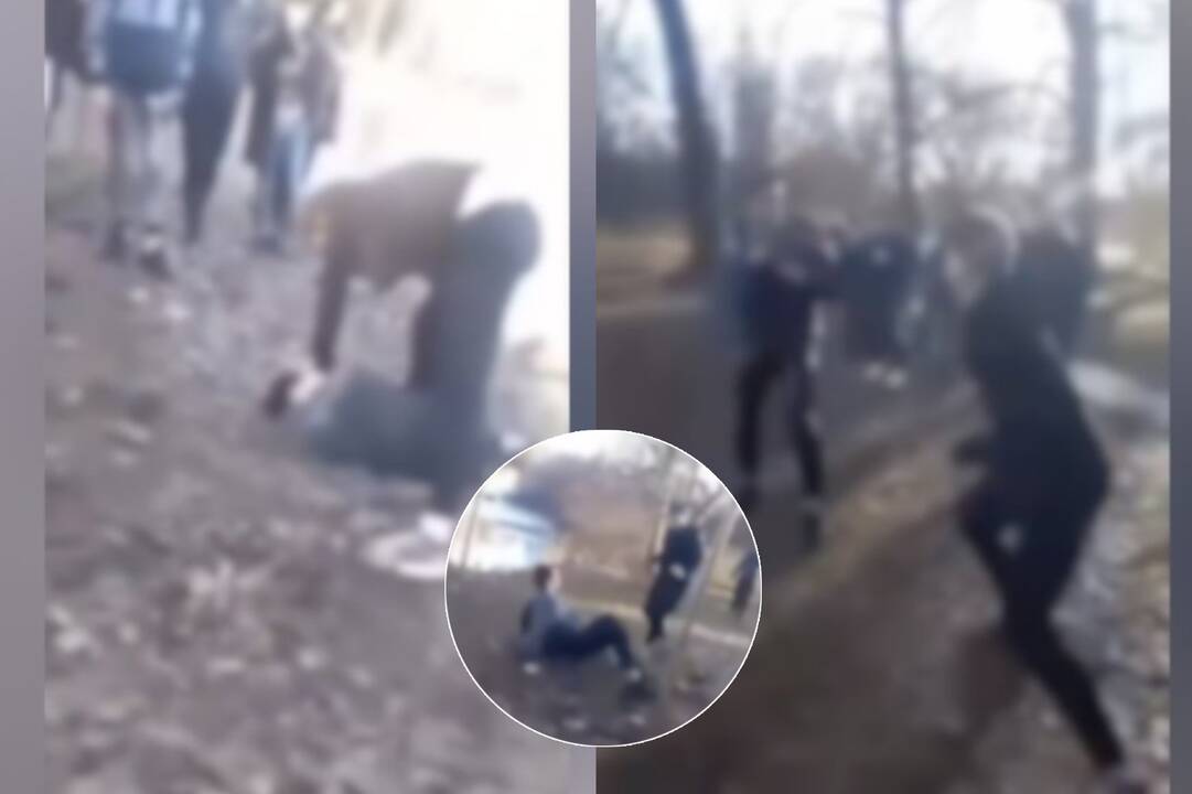 Plinta šokiruojantis vaizdo įrašas: dešimtys paauglių stebėjo viešą nepilnamečio egzekuciją
