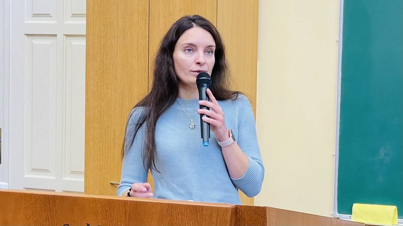 Patarimas: M. Makutienė pastebi, kad  judėjimas visiems yra be galo svarbus.