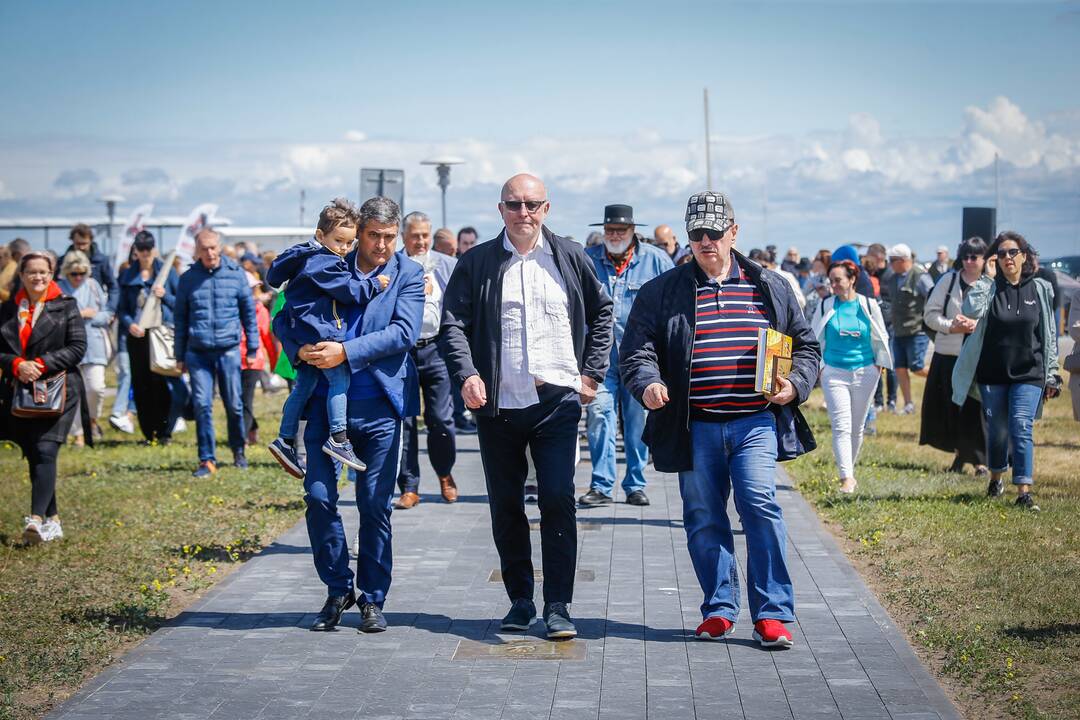 Neringoje atidarytas Šlovės takas