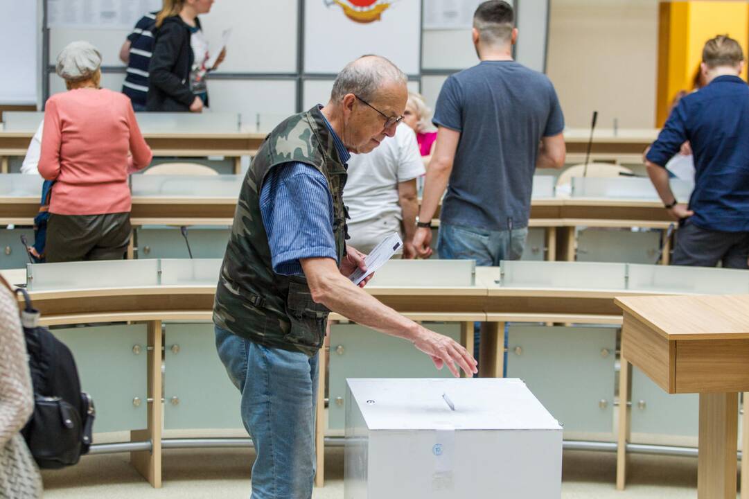 Išankstinis balsavimas prezidento ir EP rinkimuose