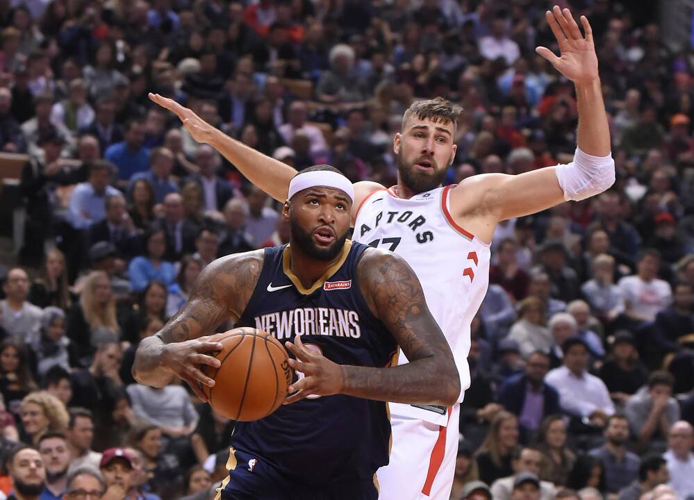 NBA: J. Valančiūnas pelnė 7 taškus