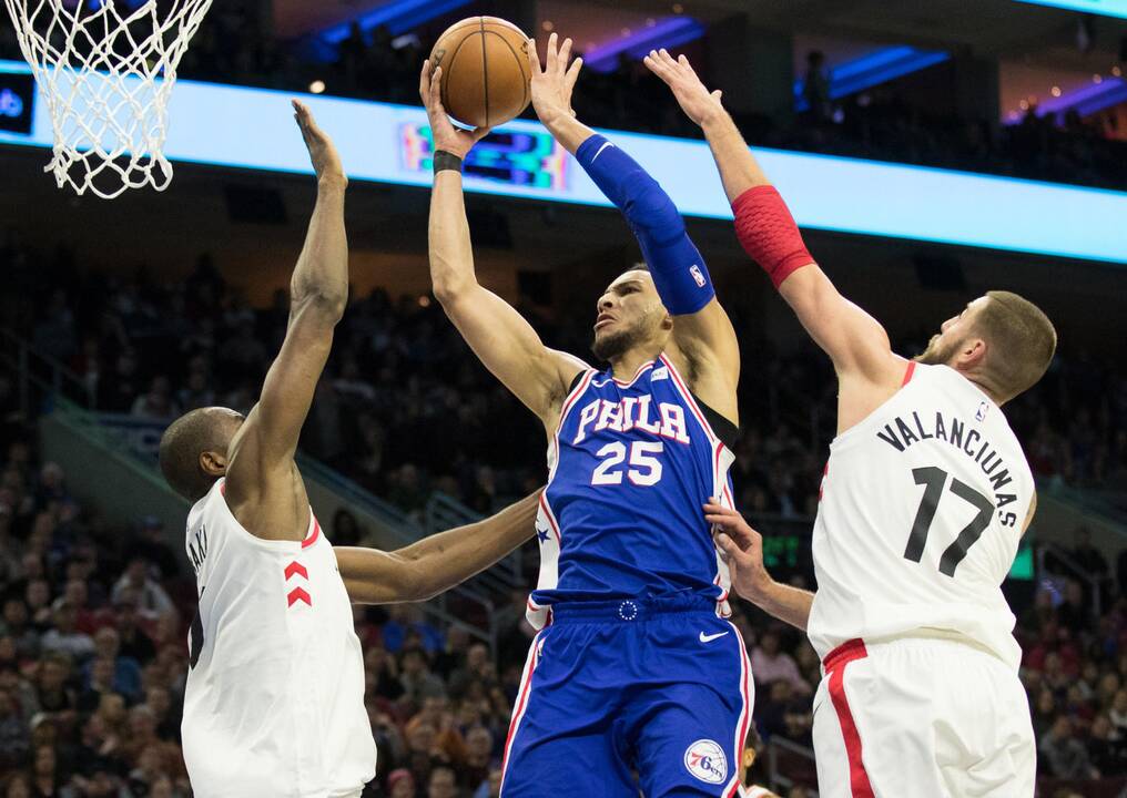 NBA: J. Valančiūnas pelnė 2 taškus