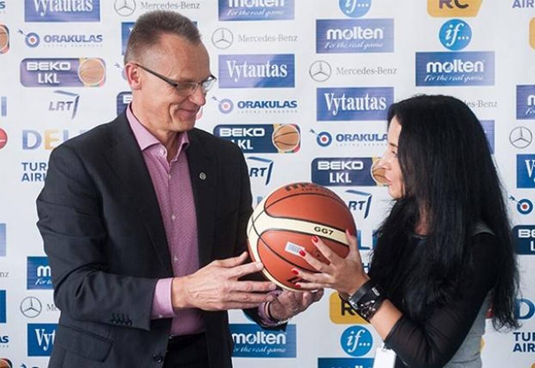 Draudimo bendrovė "If" tapo viena pagrindinių LKL rėmėjų