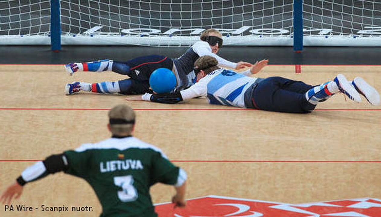 Šeštoji Lietuvos vyrų golbolo rinktinės pergalė