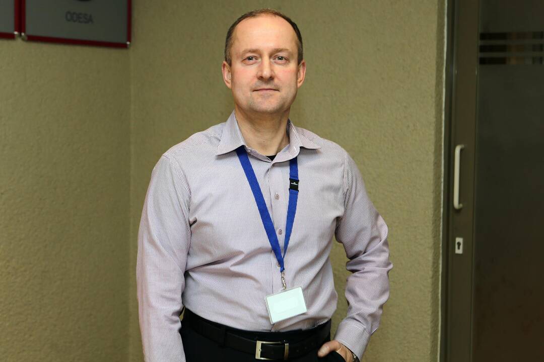 Įsibėgėja: Klaipėdos savivaldybės Ūkio skyriui nuo pirmadienio vadovauja buvęs kariškis K.Tolys.