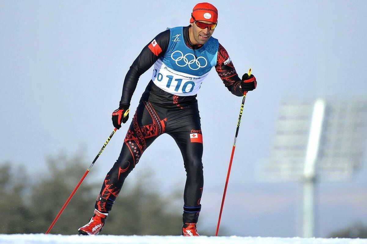 Užsigrūdinęs: Tongos sportininkui, skirtingai nei kitiems, nebuvo šalta.