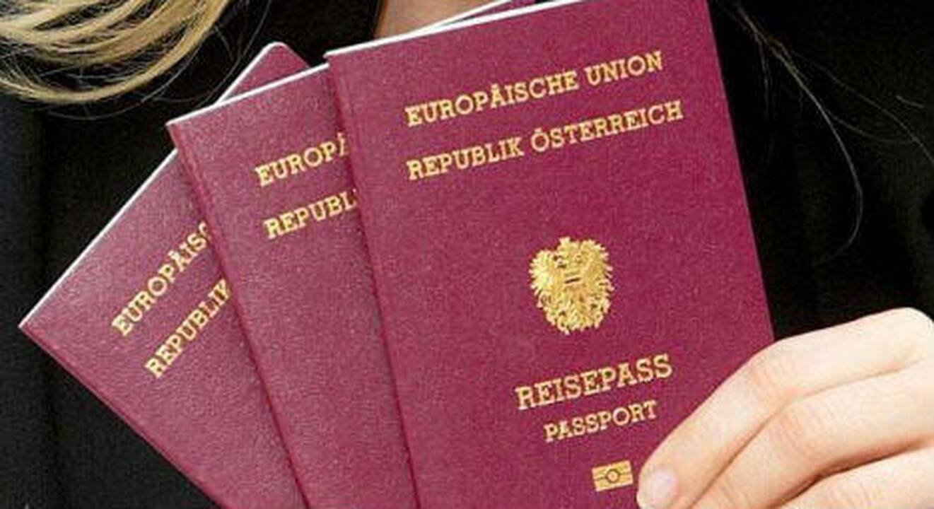 Nepigu: Austrijos pasą gali įsigyti tik labai turtingas svetimšalis.