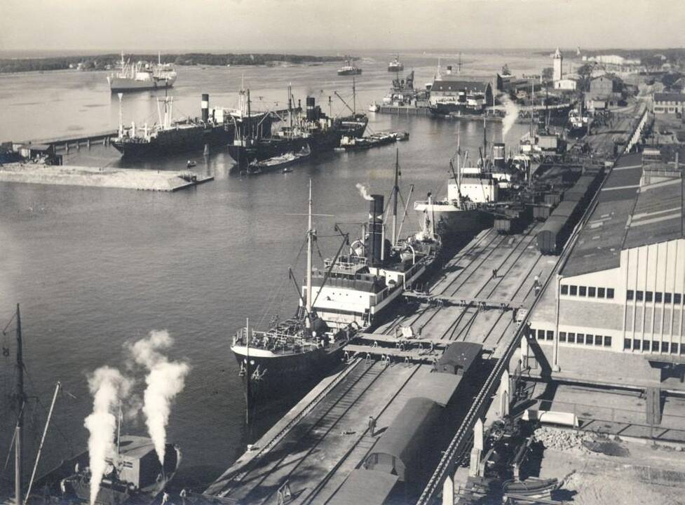 Istorija: Klaipėdos uoste 1935 metais netrūko laivų.