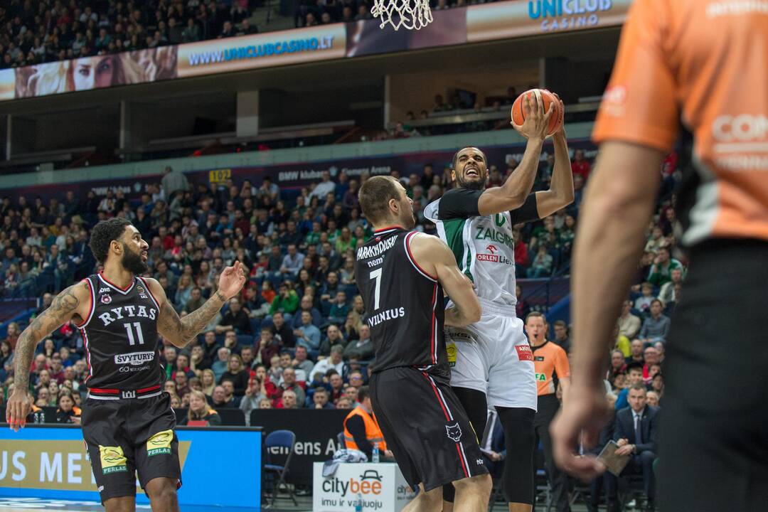 Užtikrinta „Žalgirio“ pergalė Vilniuje