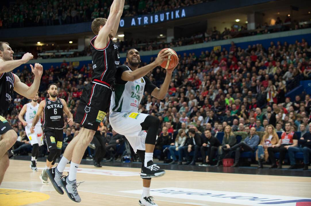 Užtikrinta „Žalgirio“ pergalė Vilniuje