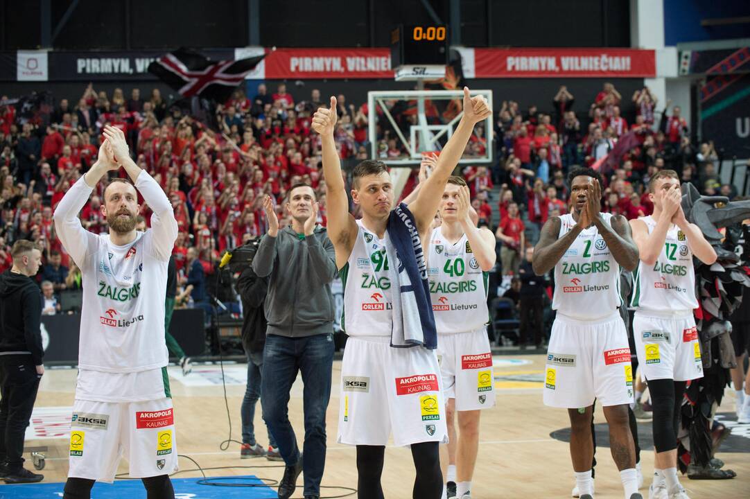 Užtikrinta „Žalgirio“ pergalė Vilniuje