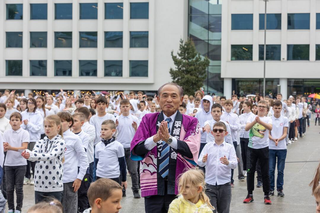Japoniškas šokis „Tanabata-Odori“ Kaune
