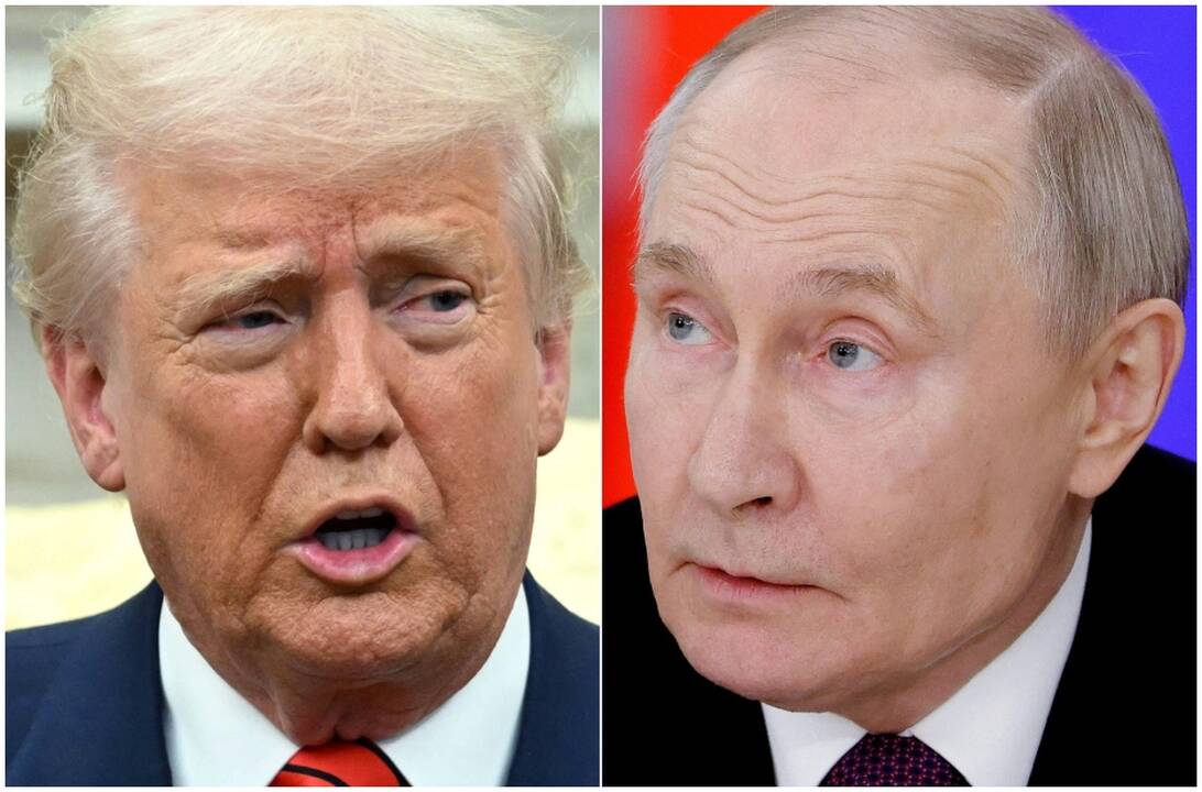 Išgirstas netikėtas Trumpo prisipažinimas apie Putiną
