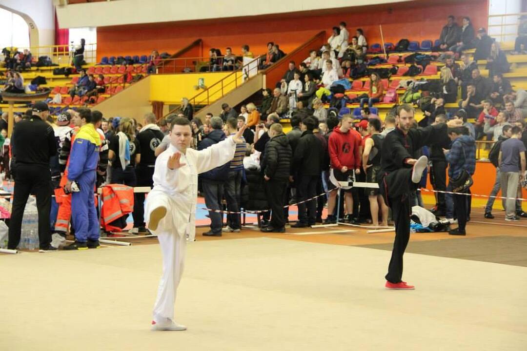 Baltijos šalių kovos menų olimpiadoje Lietuvos ušu atstovai tapo prizininkais