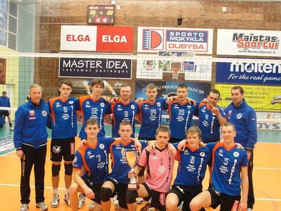 Šiaulių tinklininkai susigrąžino Lietuvos čempionų titulą