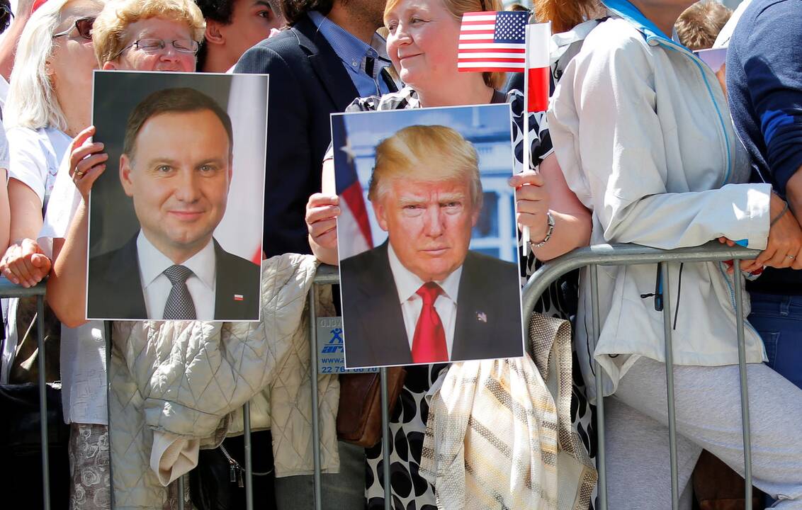 D. Trumpo vizitas Lenkijoje