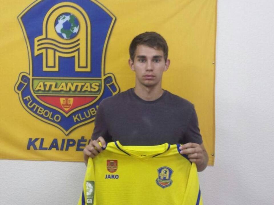 Klaipėdos "Atlante" – jaunas futbolininkas iš Rusijos