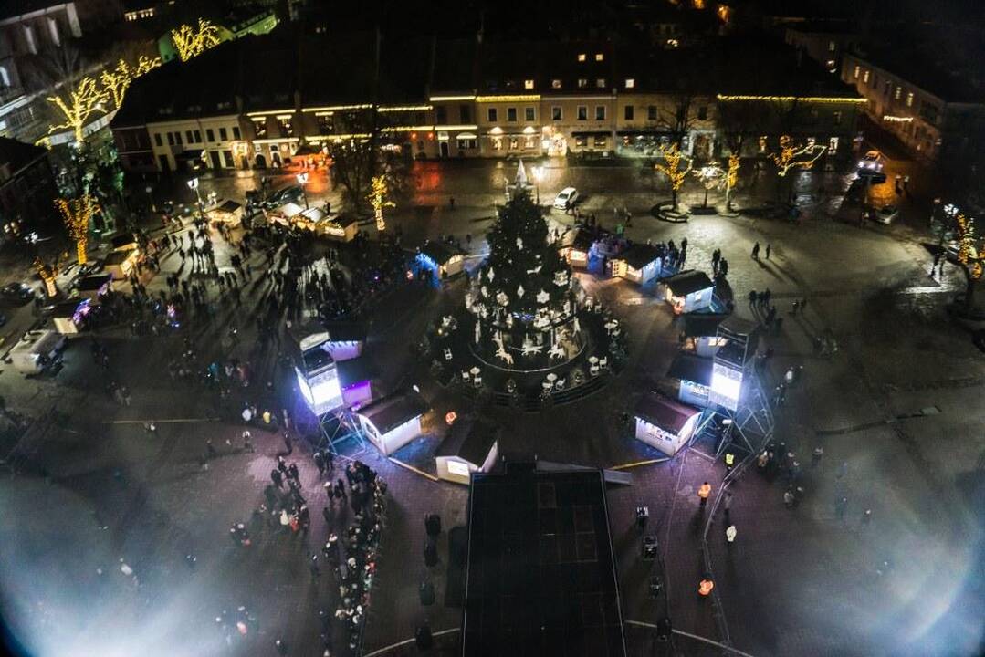 Kalėdų eglės įžiebimas