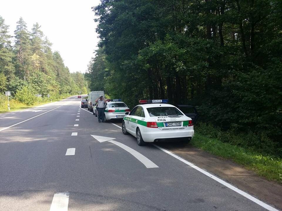 Policija: vairuotojai nekreipia dėmesio į perspėjimus dėl reidų