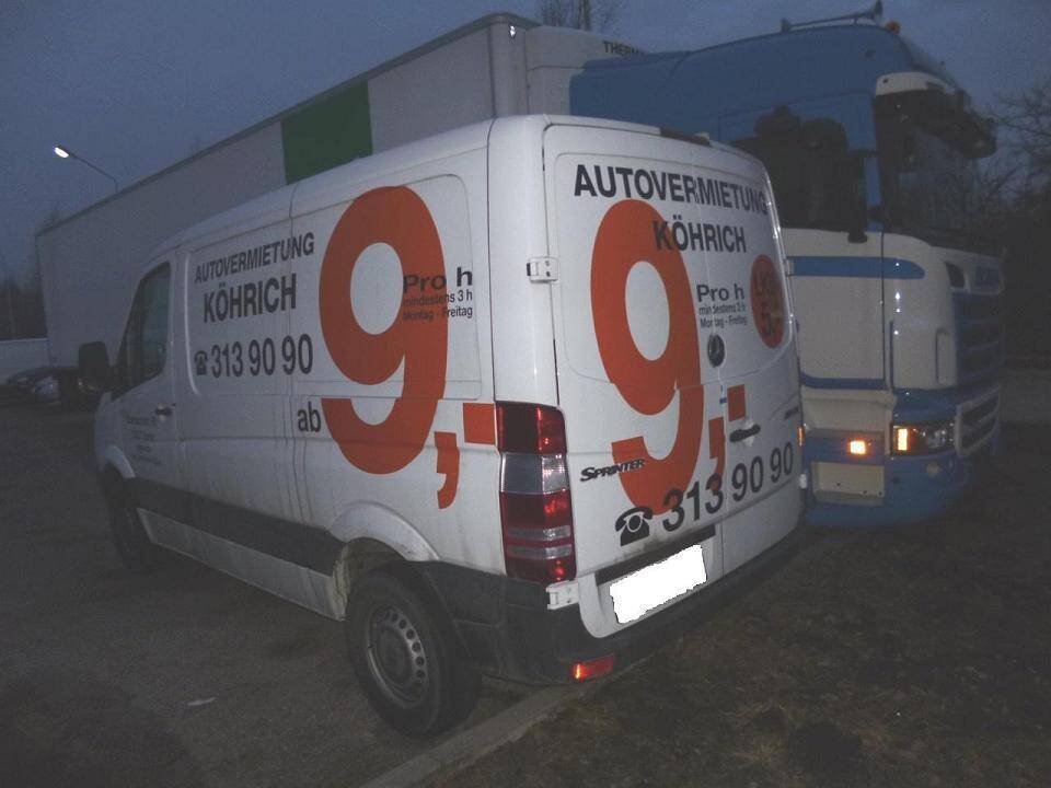 Pasieniečiai sulaikė Vokietijoje ir Prancūzijoje vogtus automobilius