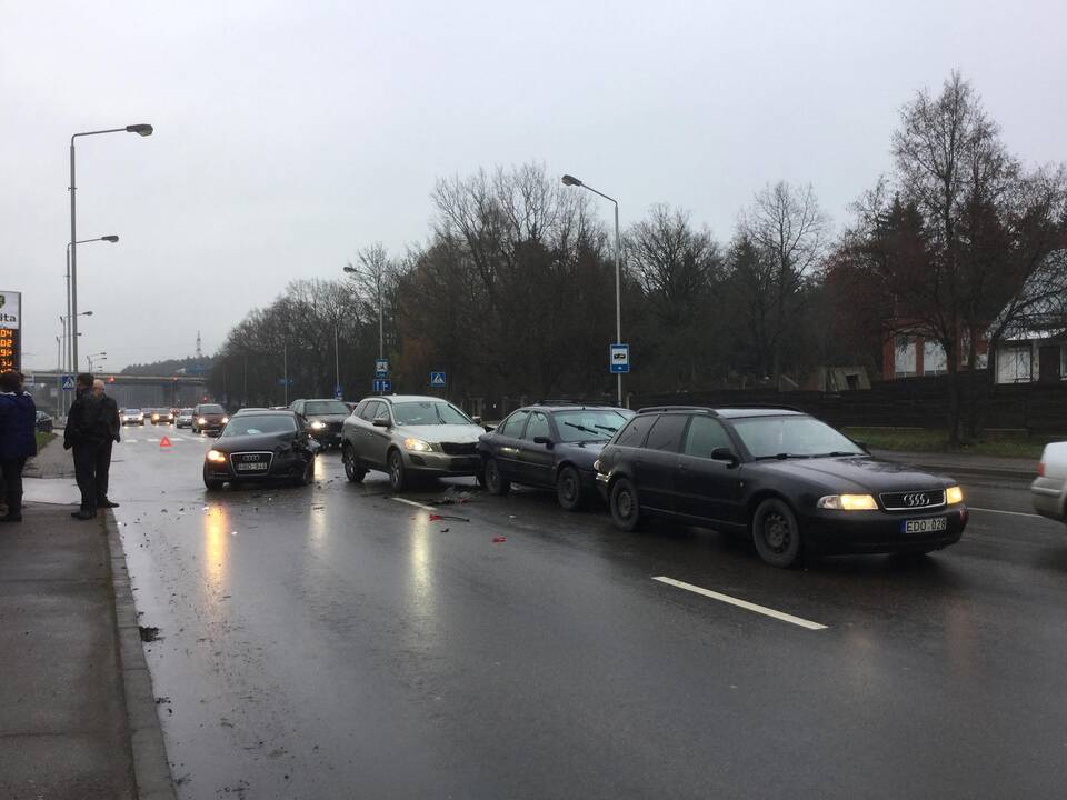 Avarija Jonavos gatvėje