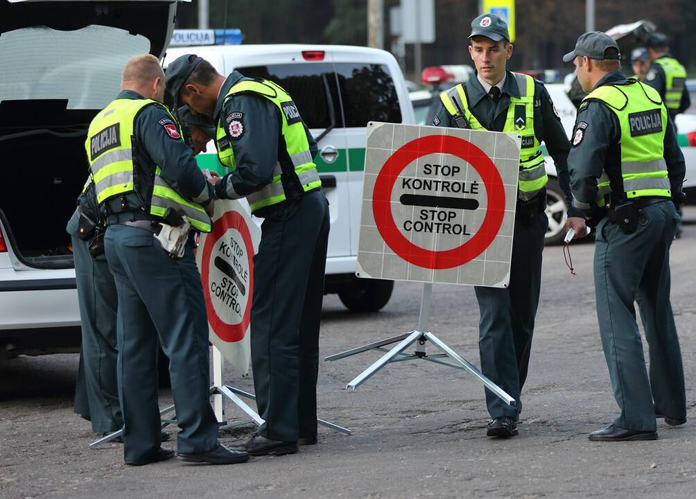 Kauno policija skelbia karą girtiems vairuotojams