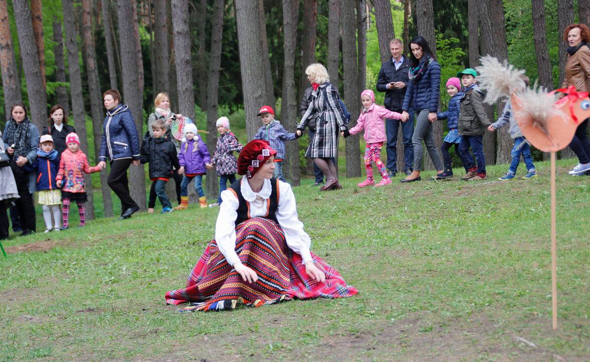 Kulautuvoje – smagi darželinukų gegužinė