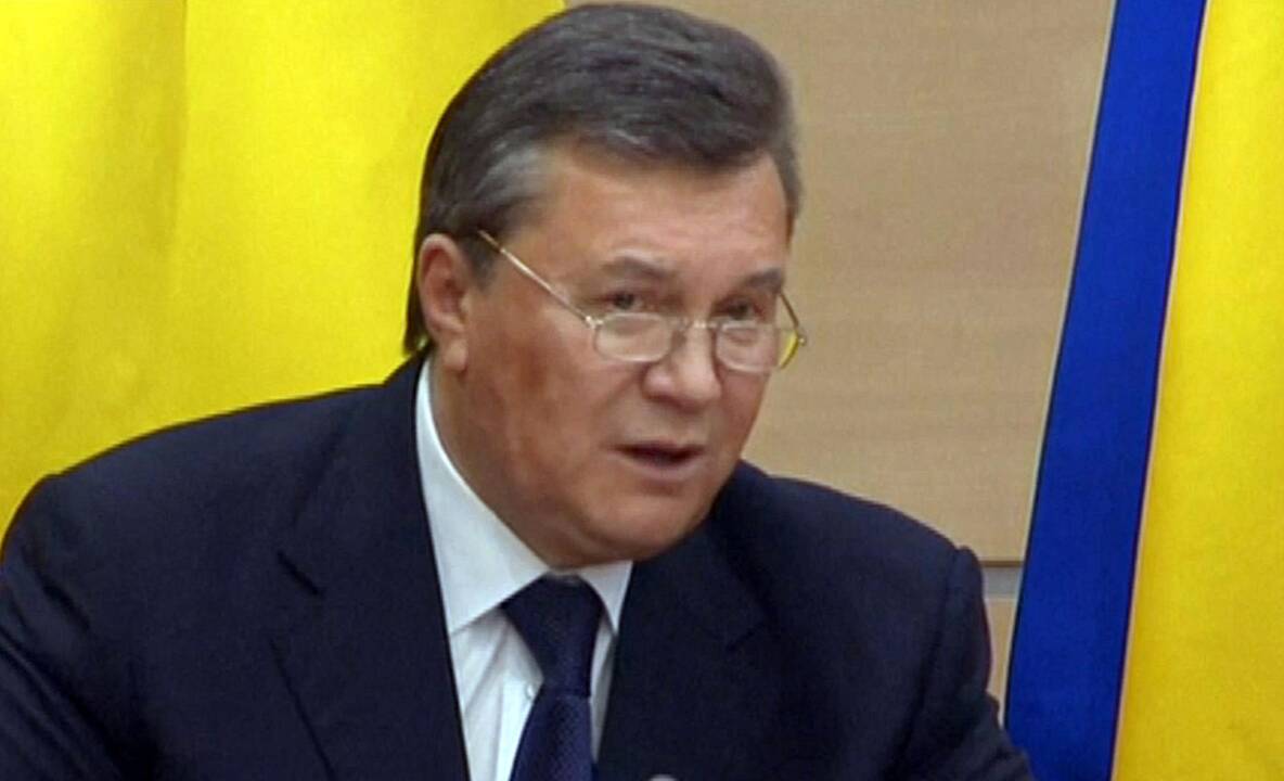 V. Janukovyčius: Rusija negali būti abejinga dėl Ukrainos likimo