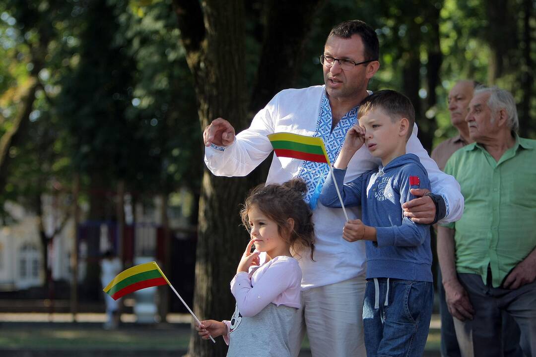 Kaune paminėta Ukrainos nepriklausomybės diena 