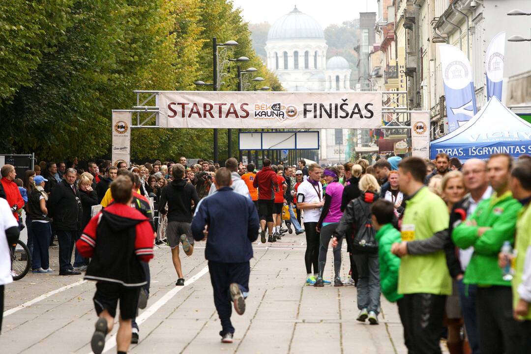 Bėgimo varžybos "Bėk už Kauną"