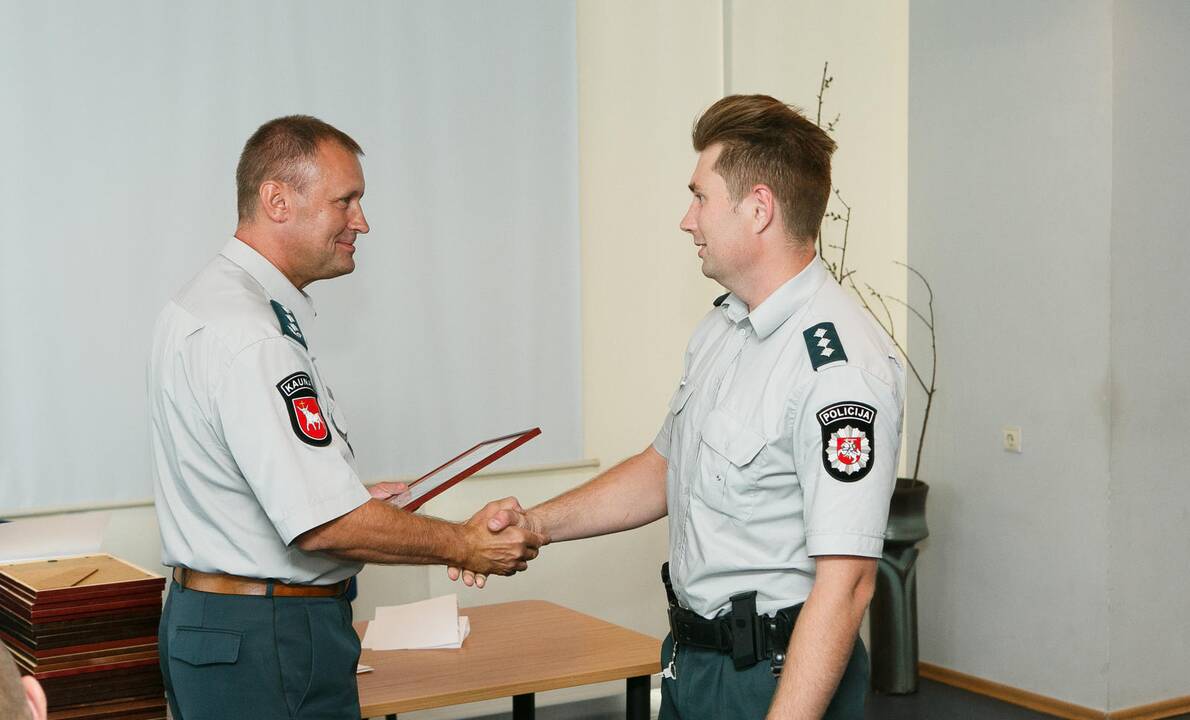 Geriausių apskrities policininkų rinkimai