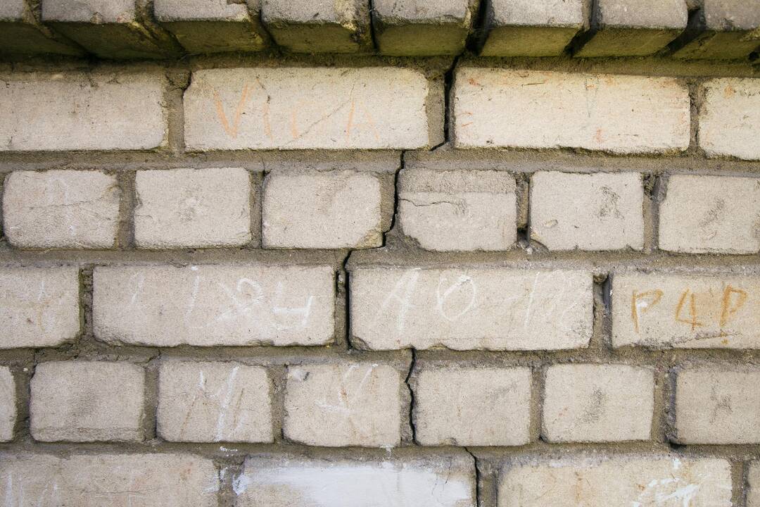 Trūkinėja daugiabučio sienos