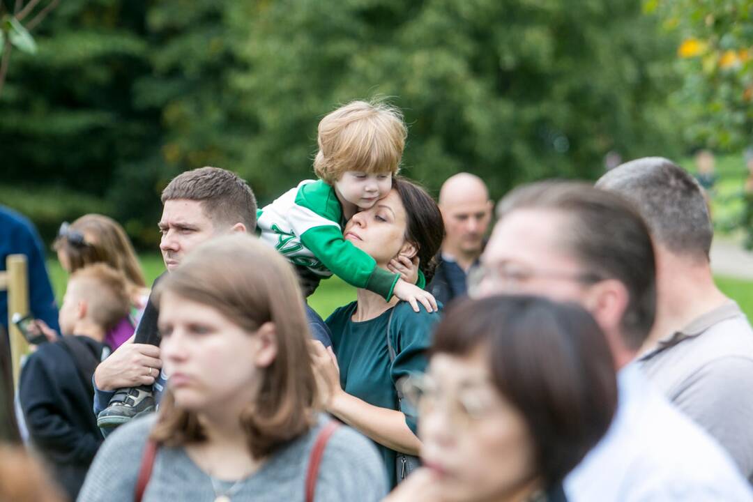 Sakurų parko atidarymas