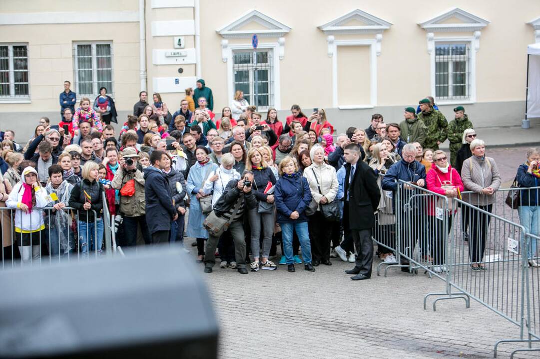 Istorinė diena: į Lietuvą atvyko popiežius Pranciškus