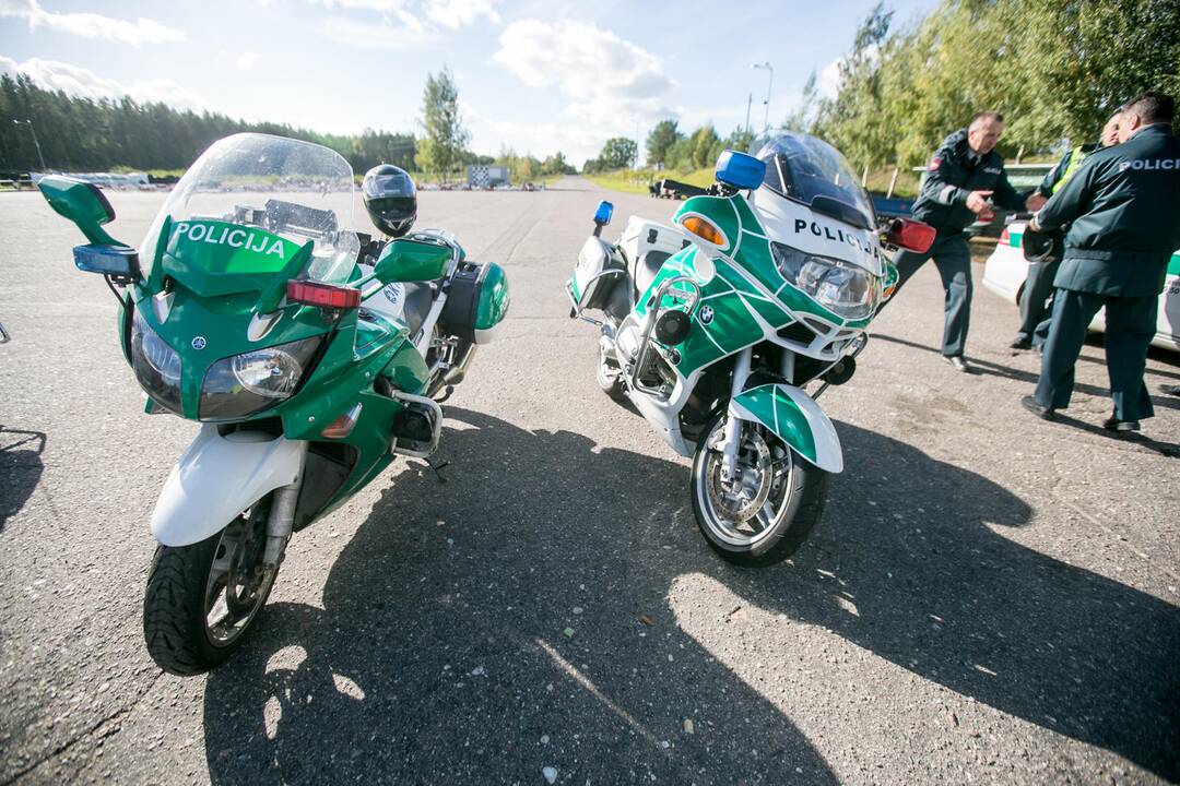 Motociklininkų mokymai Nemuno žiede