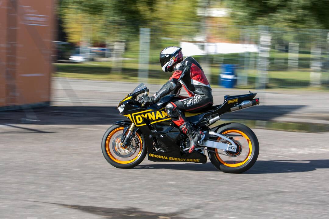 Motociklininkų mokymai Nemuno žiede